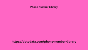 phone number library